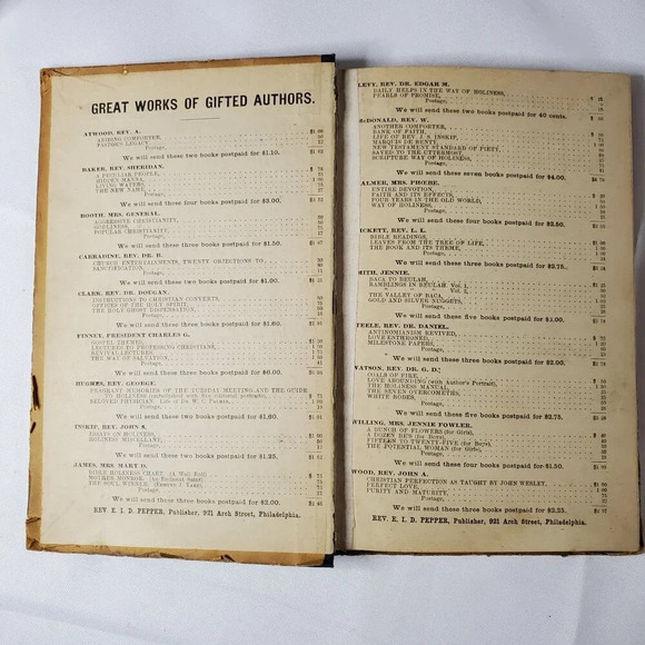 Glad Hallelujahs Replete With Sacred Songs, Christian Standard 1887 Bible hymn - Picture 3 of 5